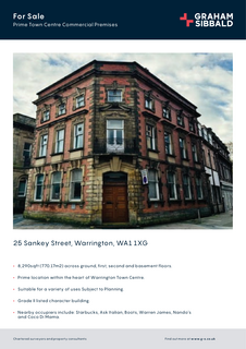 Office for sale, 25 Sankey St Warrington WA1 1XG