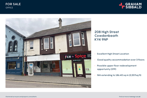Office for sale, 208 High St Cowdenbeath KY4 9NP
