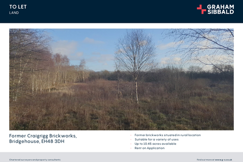 Land to rent, Bridgehouse Bathgate EH48 3DH