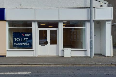 Retail property (high street) to rent, 5 Parkhouse St Ayr KA7 2HH