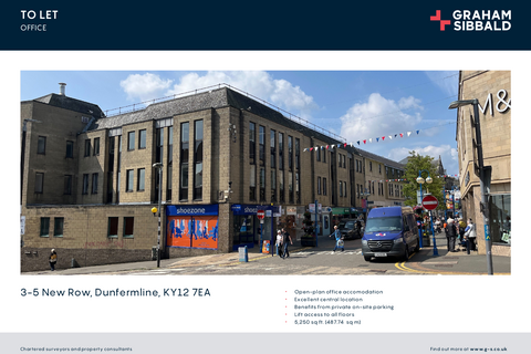 Office to rent, 3 New Row Dunfermline KY12 7EA