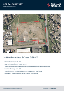 Land to rent, 144 Linlithgow Rd Boness EH51 0PP