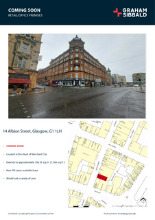 Office to rent, 14 Albion St Glasgow G1 1LH