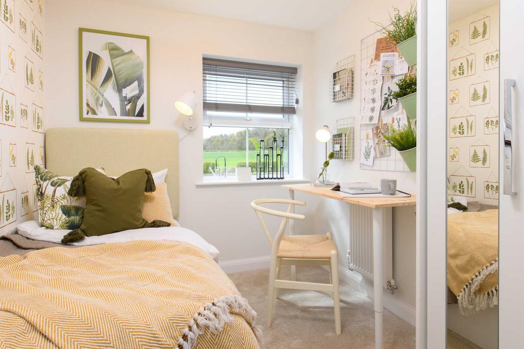 David Wilson Homes Hadley Bedroom