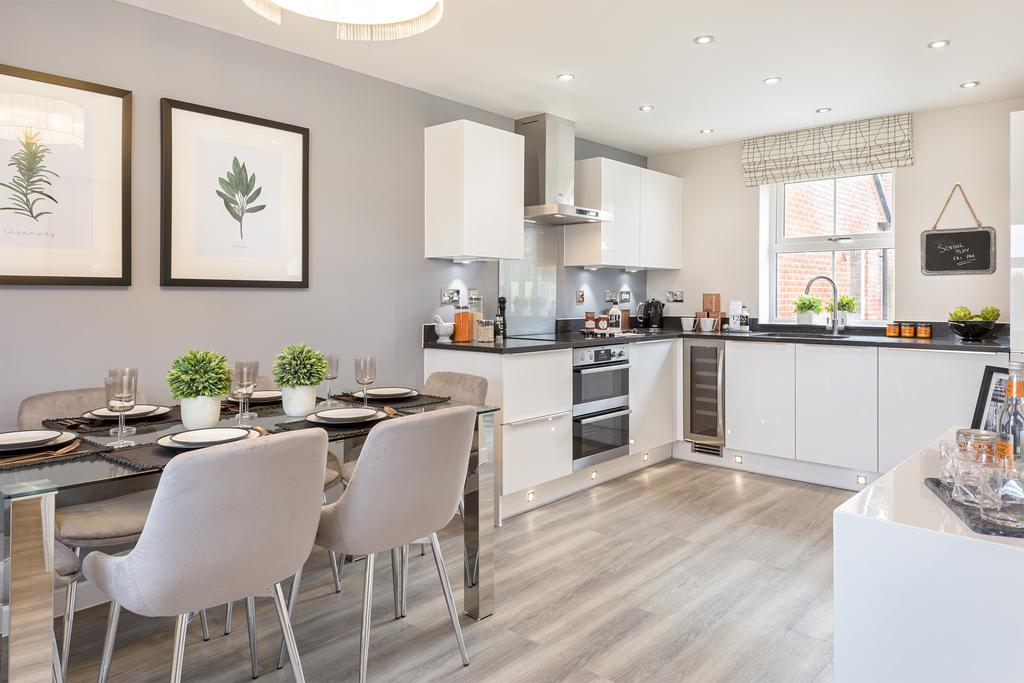 Open plan kitchen in the Hadley Special 3...