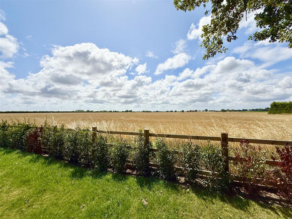 Open farmland views