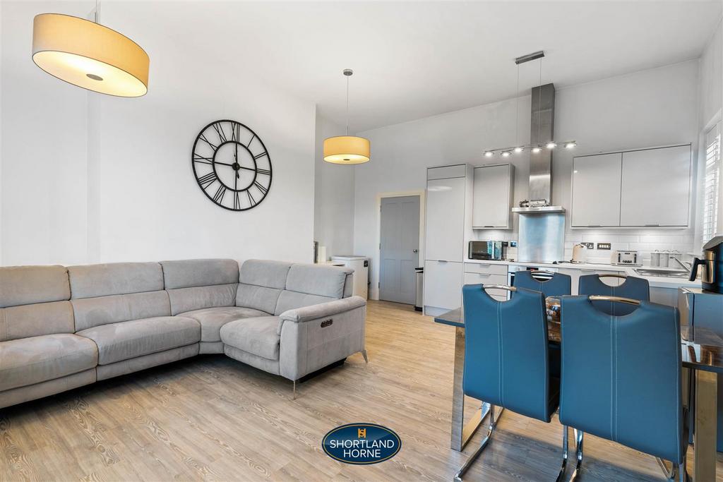 Kitchen/living/dining room