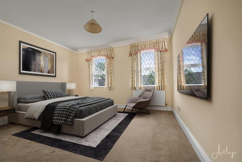Bedroom One (Virtually Staged)