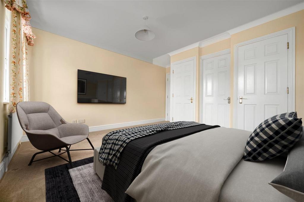 Bedroom One (Virtually Staged)