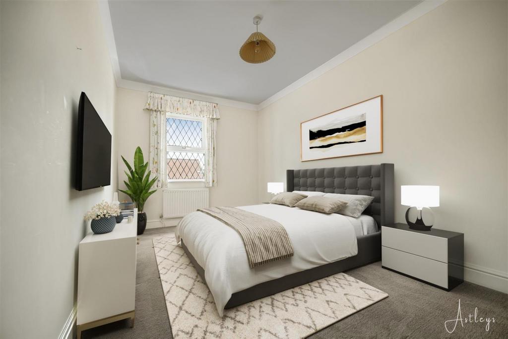 Bedroom Two (Virtually Staged)