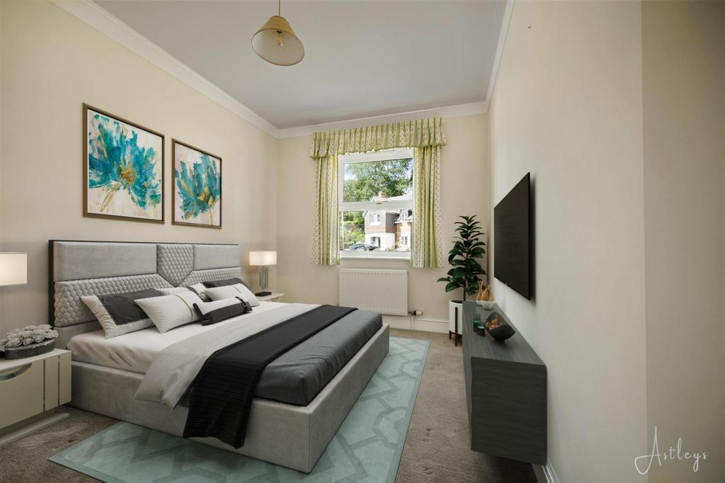 Bedroom Three (Virtually Staged)