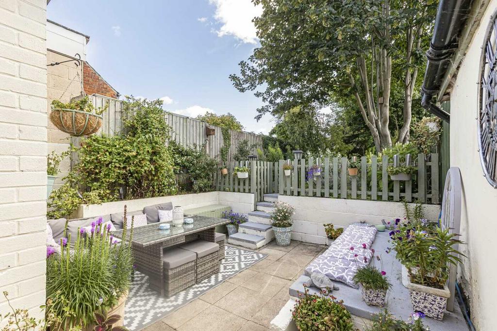 Patio seating area