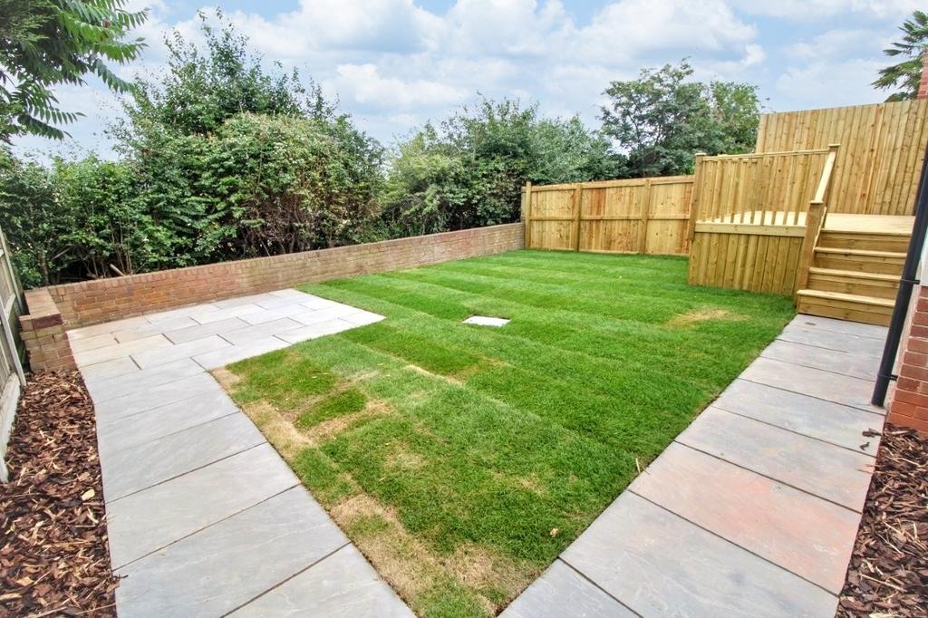 Rear garden