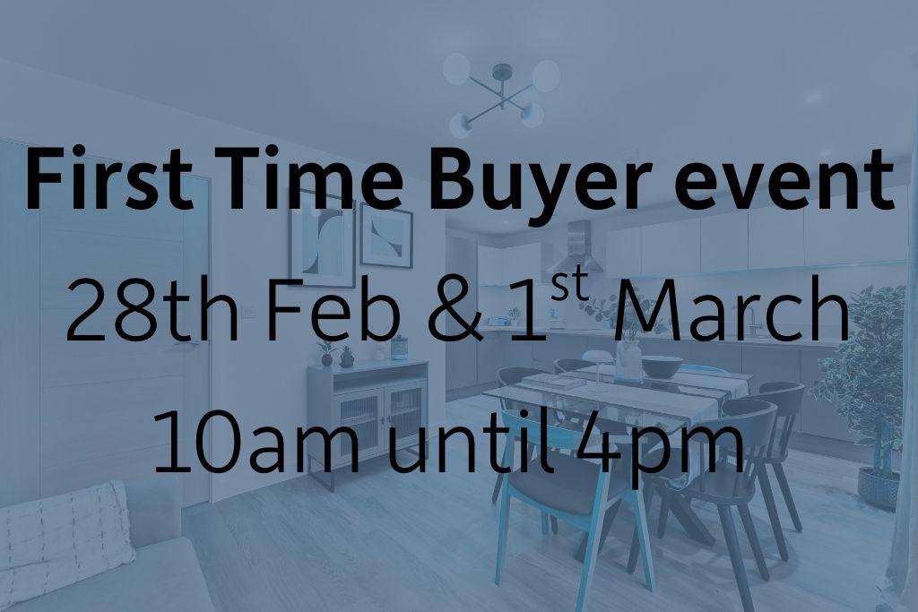 First time buyer event