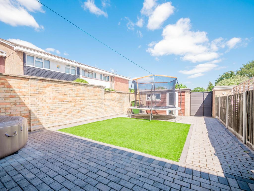 Rear garden