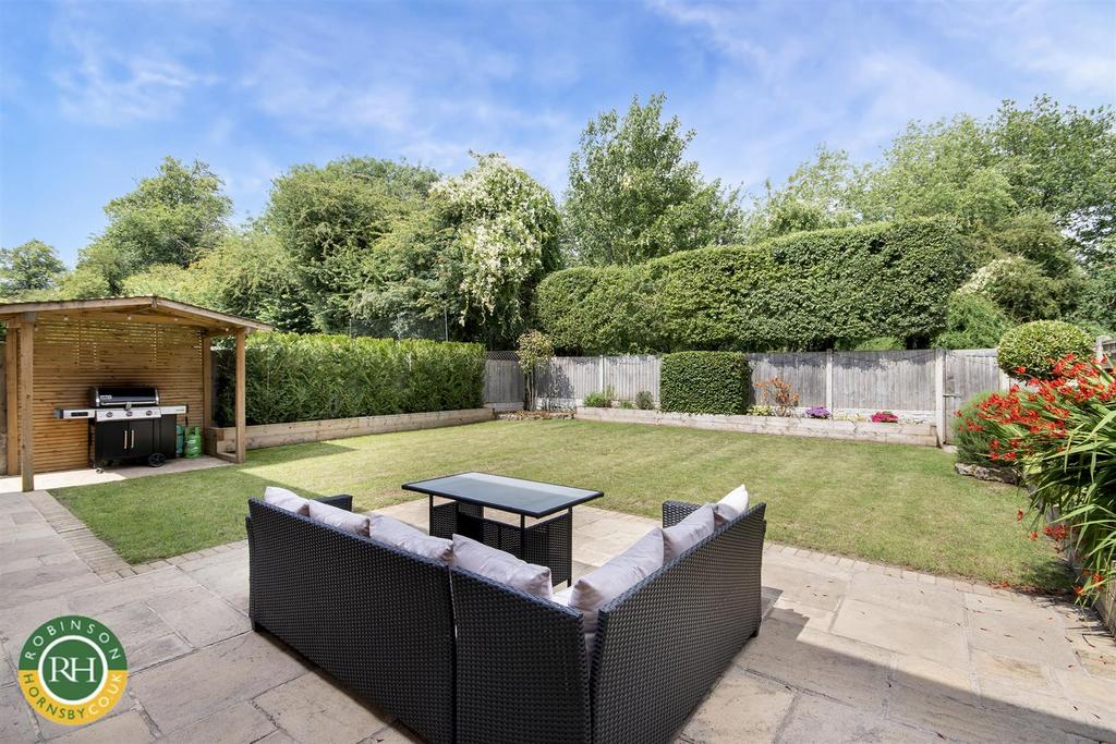 Rear garden