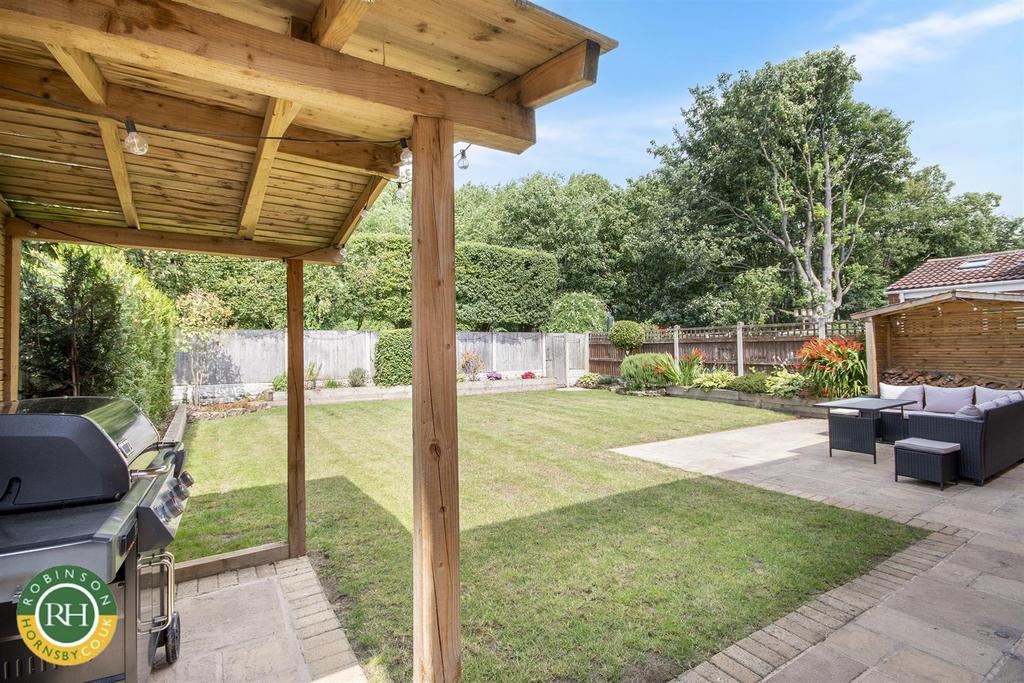 Rear garden