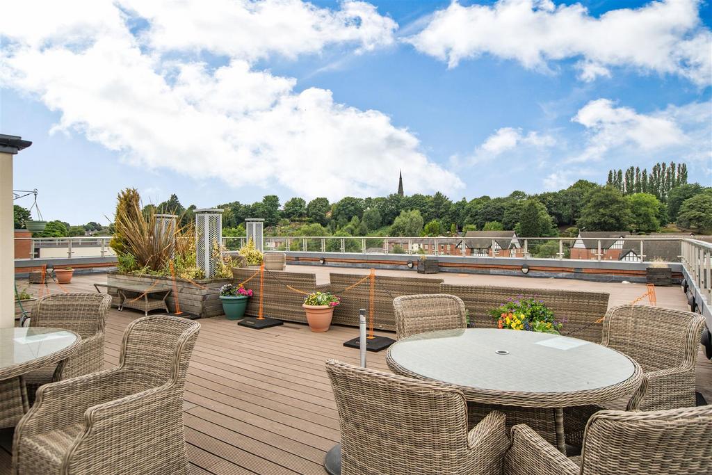 Roof terrace view, roof terrace