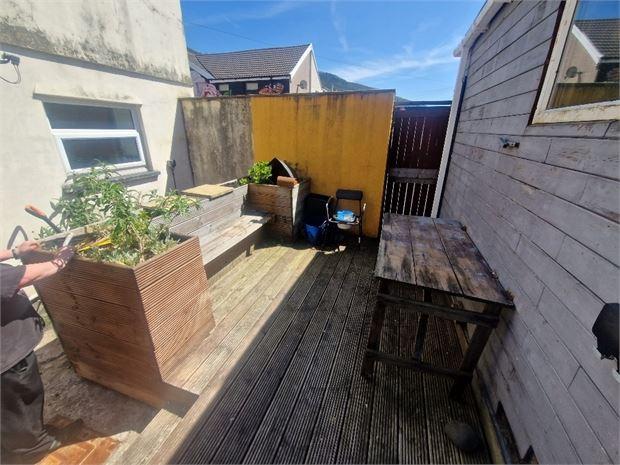 Rear garden