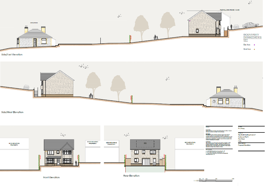 LAND with PLANNING APPROVAL for 4 Bed (Ensuite) 2