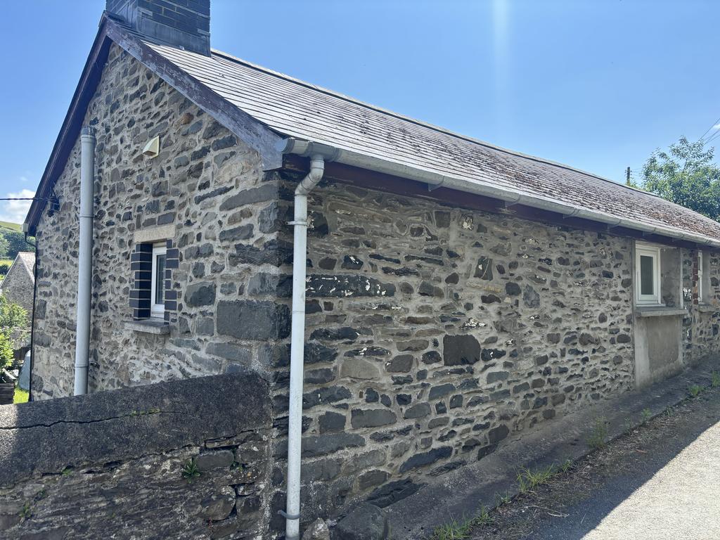 Rear of property