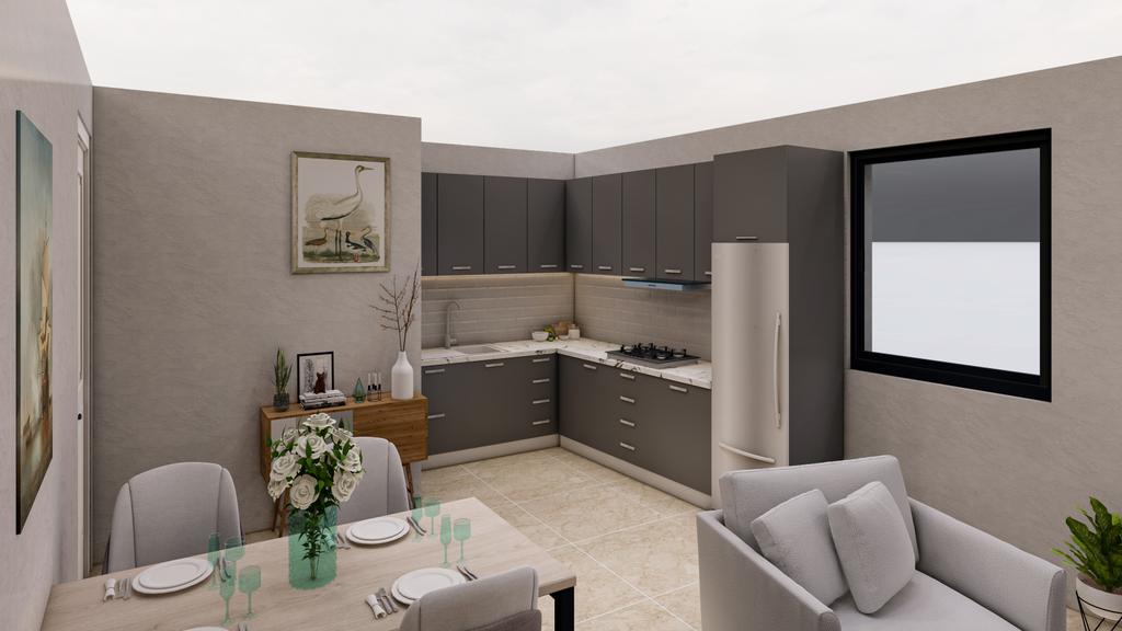 An exceptional one bedroom apartment with a balco