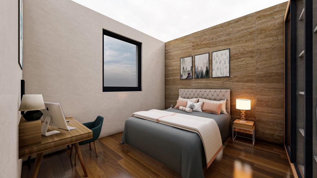An impressive two bedroom apartment with two bath