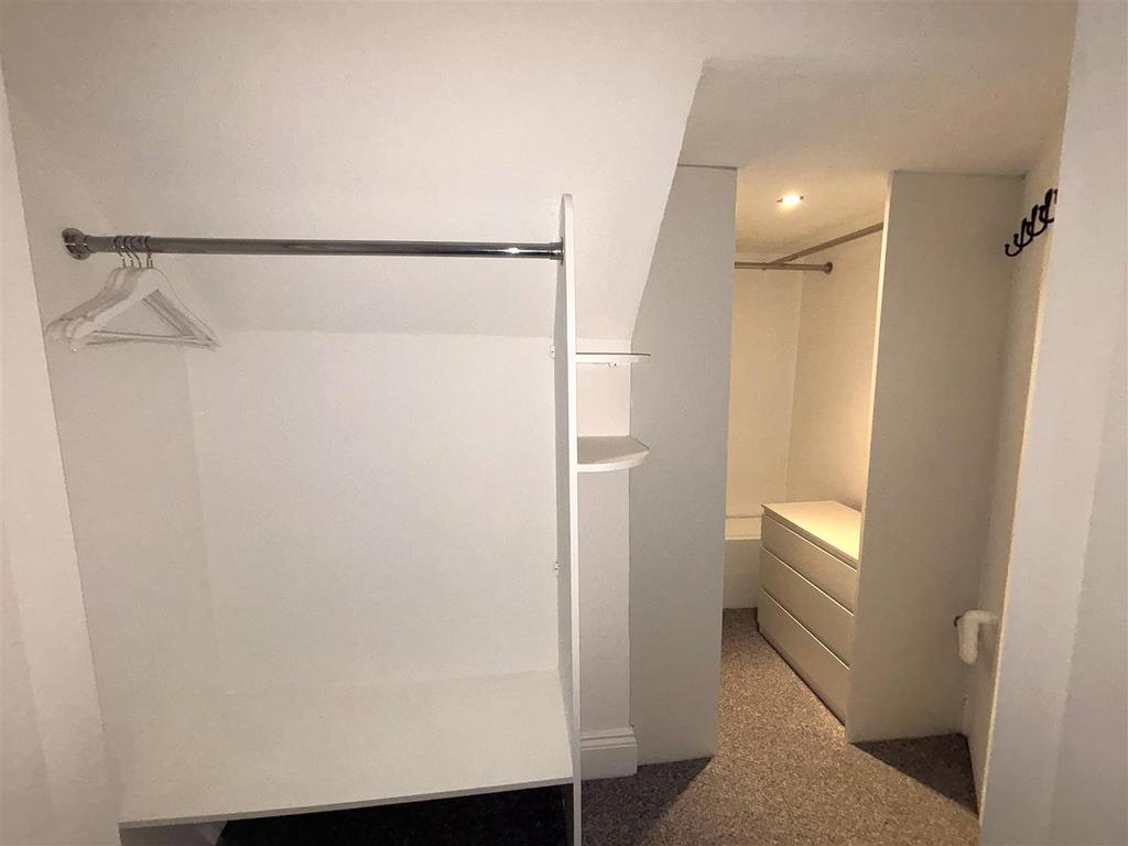 Walk in dressing room