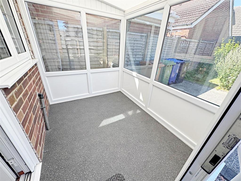 Rear porch