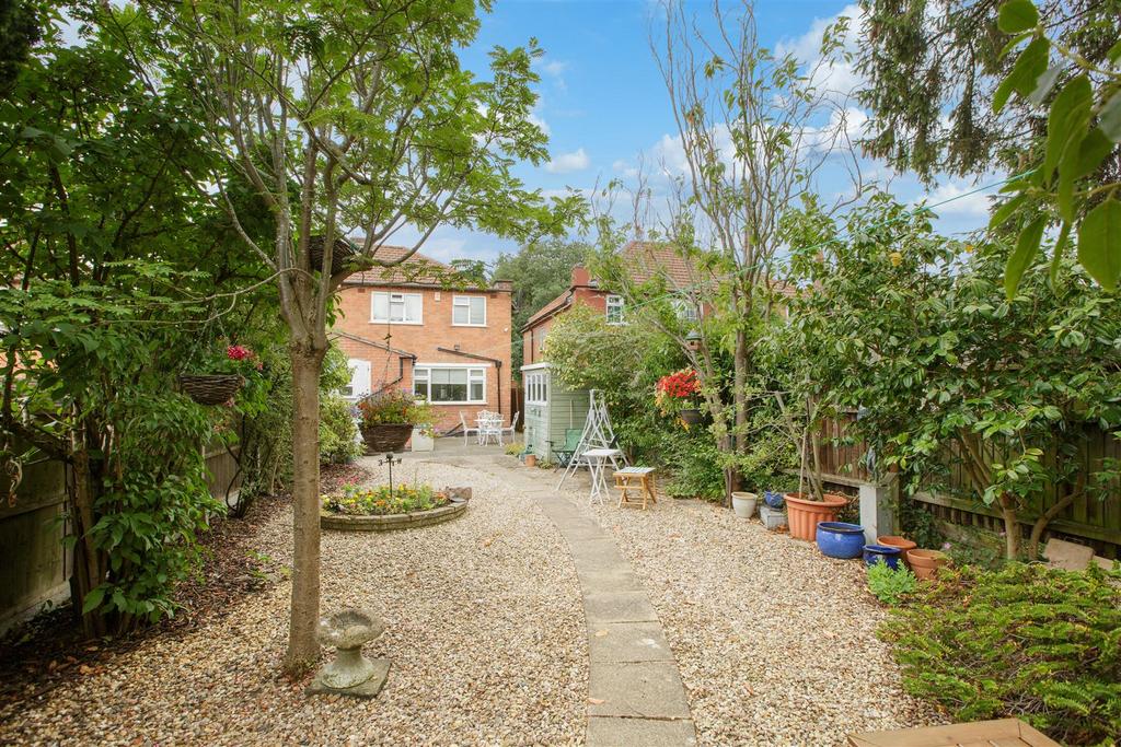 Rear garden