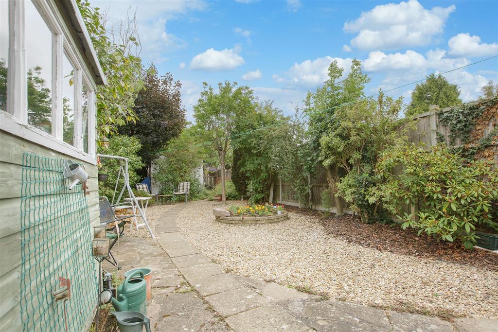 Rear garden