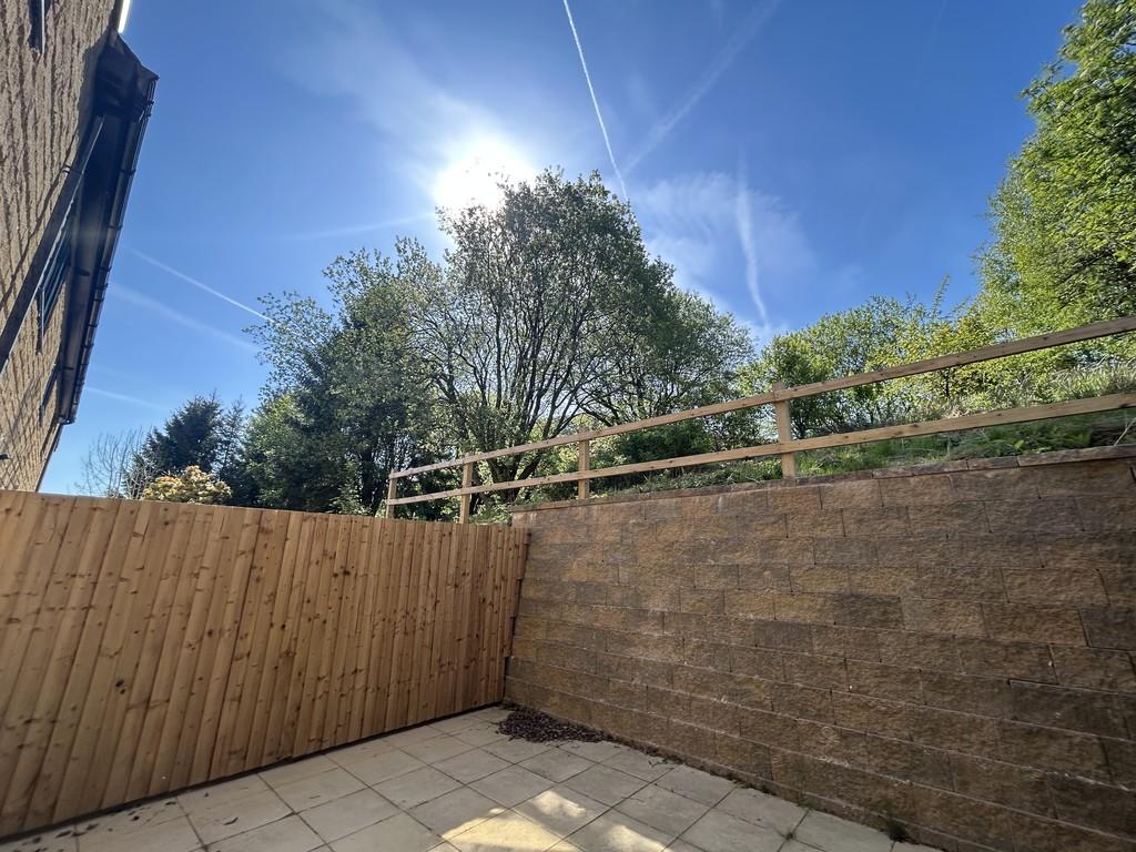 Rear patio