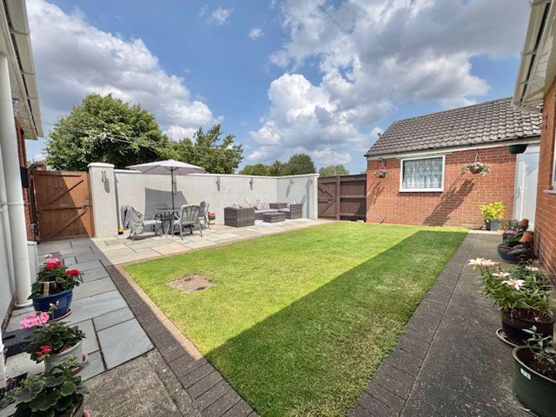 Rear garden