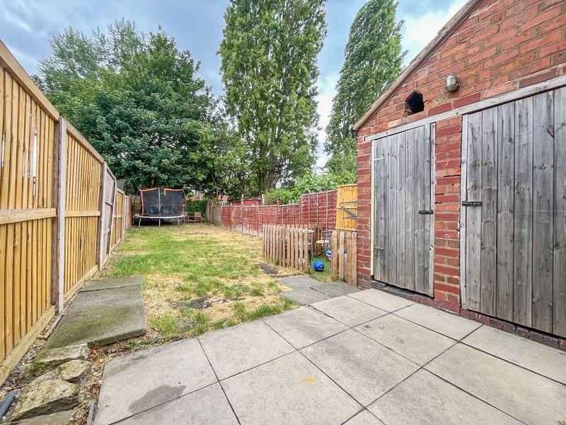 Rear garden
