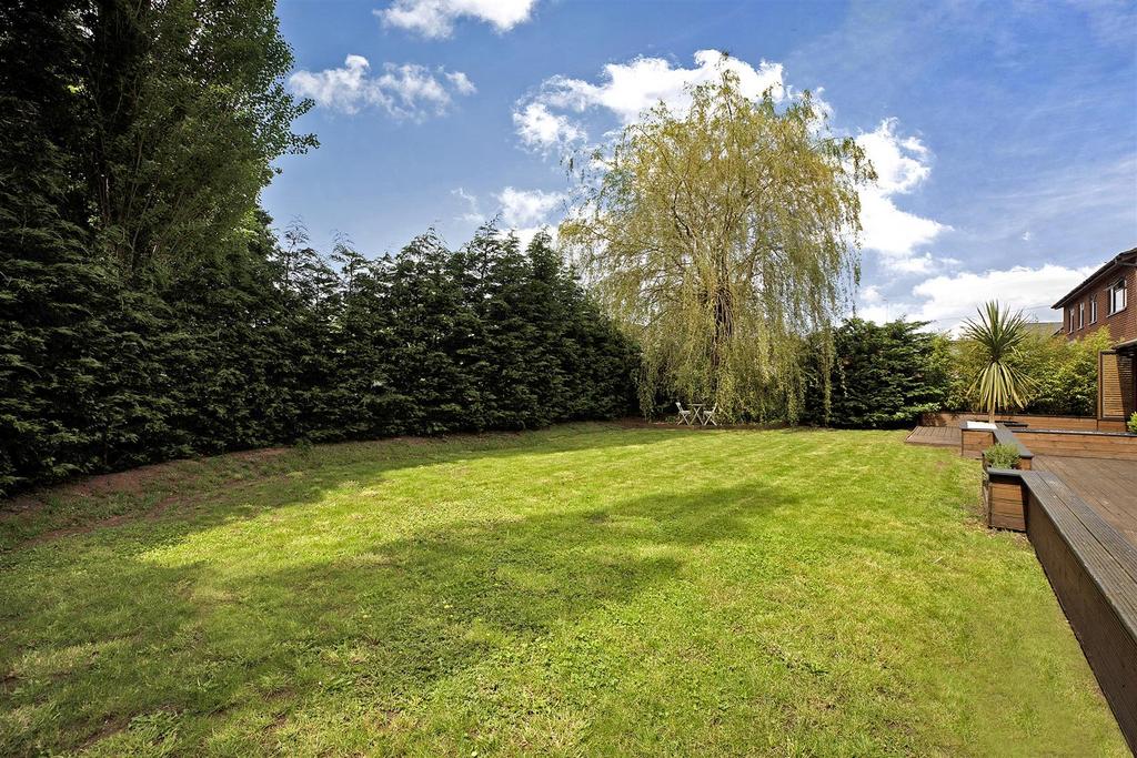 Rear garden