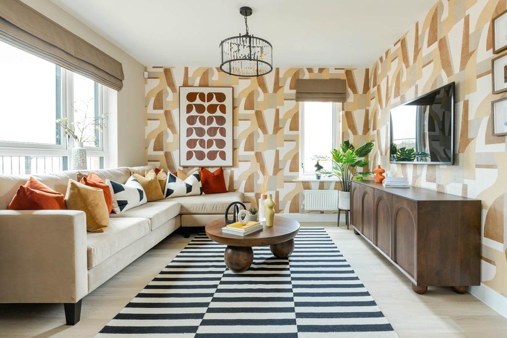 Plenty of room for a corner sofa