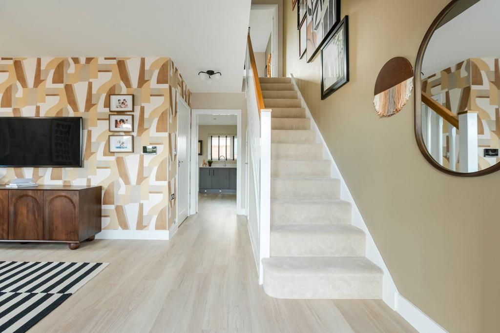 Enjoy the open plan layout