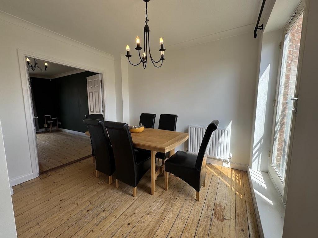 Open plan dining kitchen