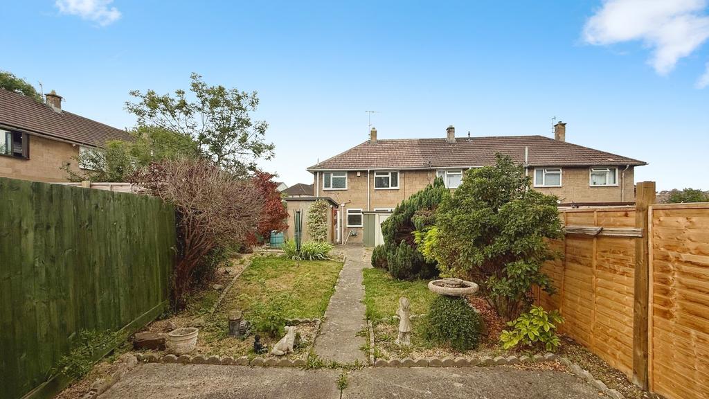 Rear of the property