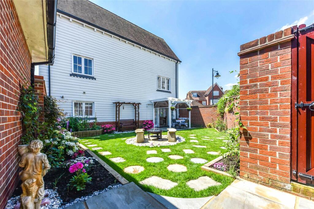 Wall enclosed garden