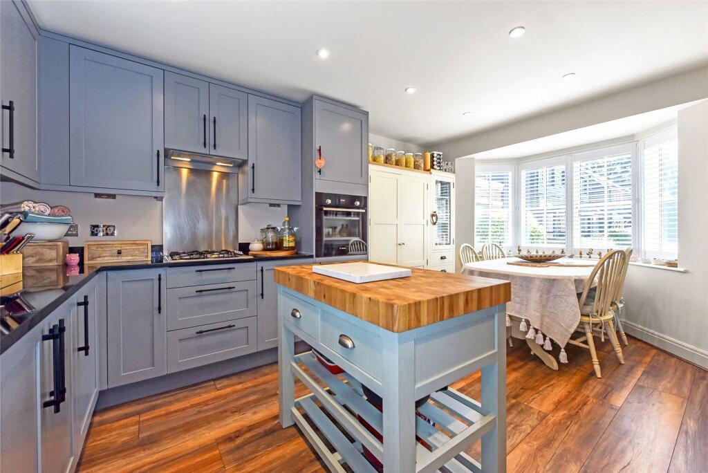 Refitted eat in kitchen day room