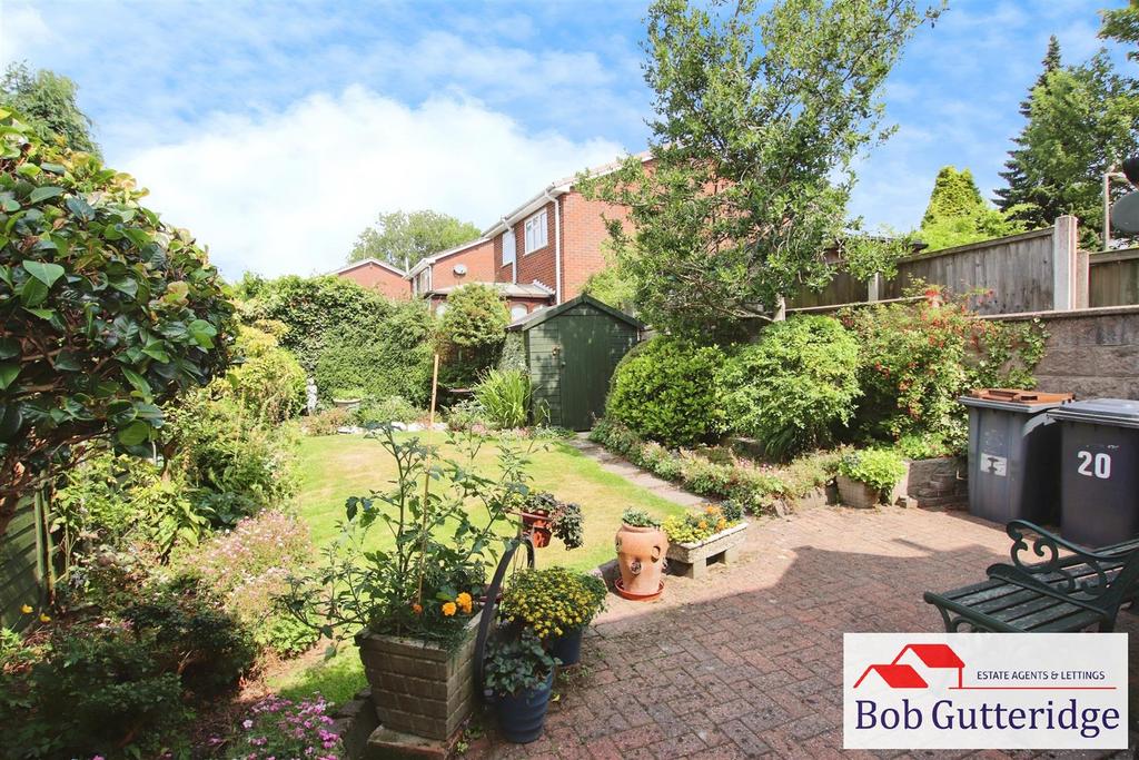 Enclosed rear garden