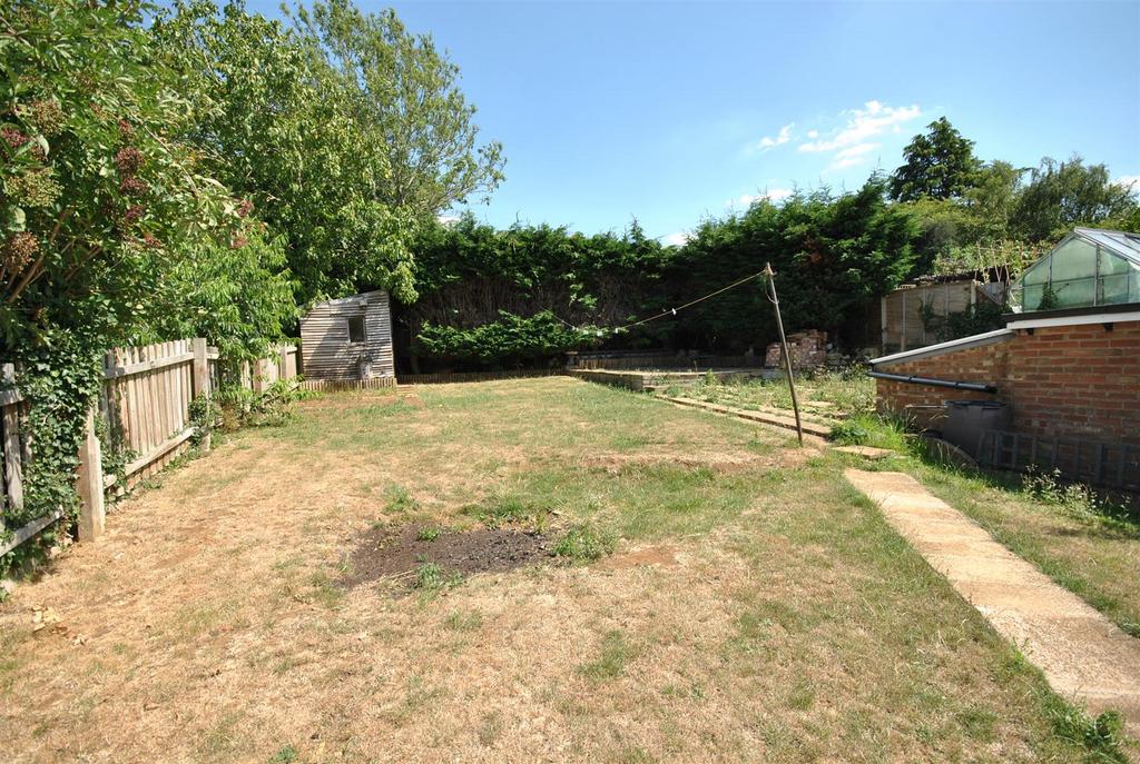 Rear garden