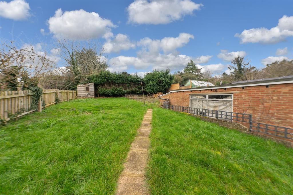 Rear garden