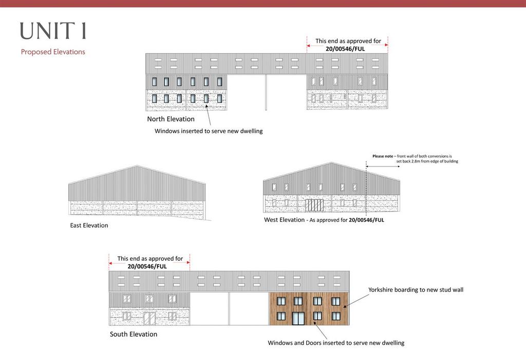 Unit 1 Elevations