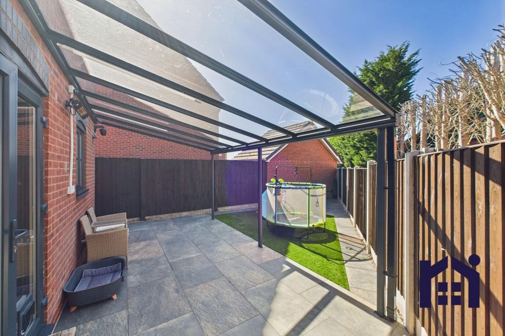 Rear garden