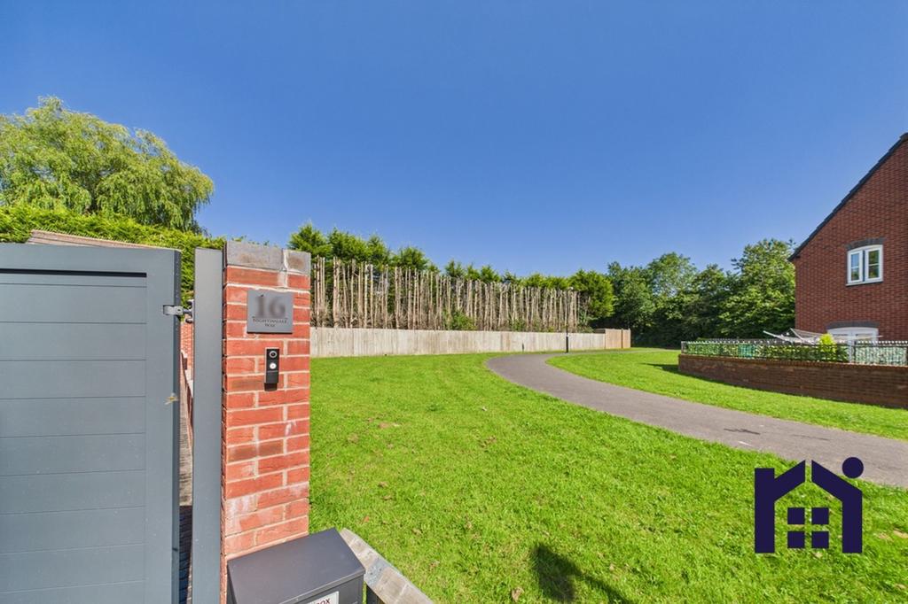 Adjacent green space
