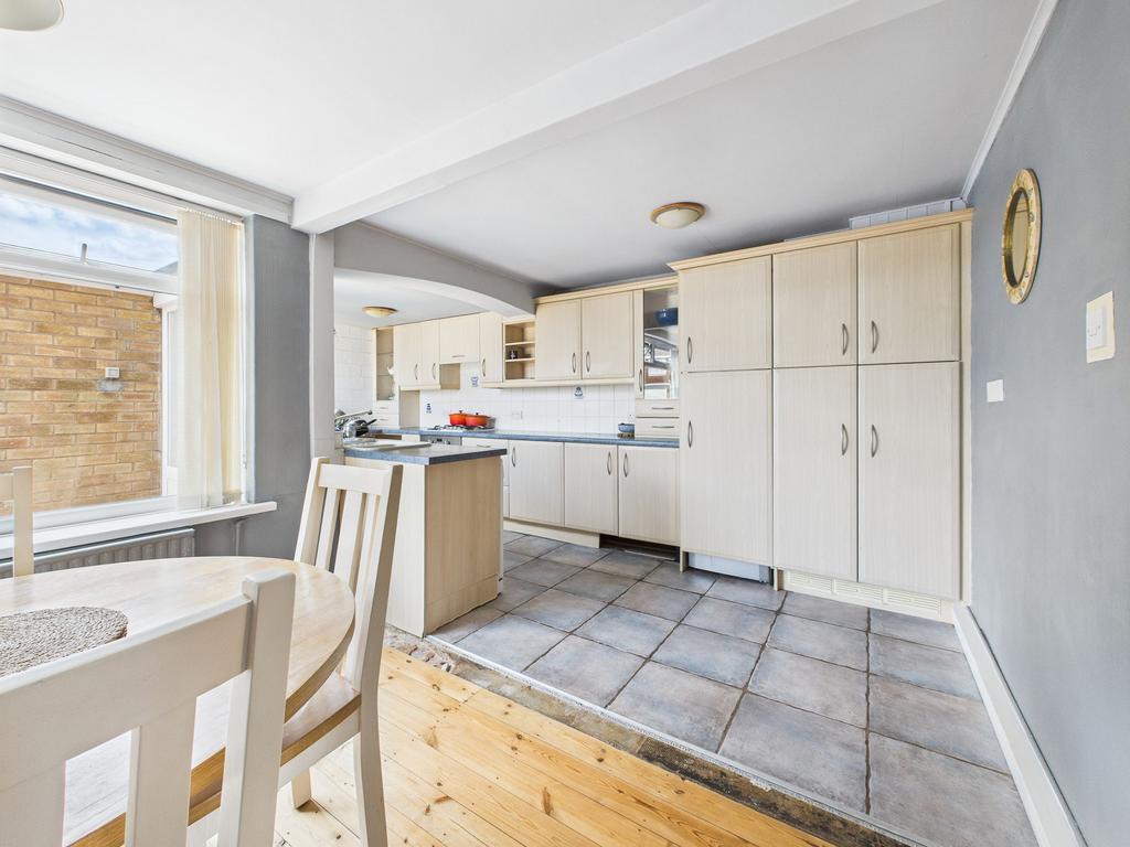 Dining Area into Kitchen