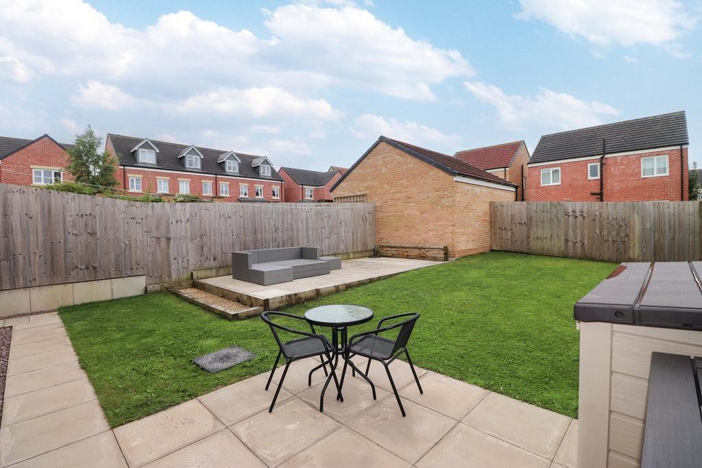 Rear garden