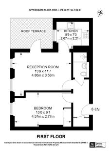 1 bedroom flat for sale, Hampton Court Road, East Molesey, Surrey, KT8